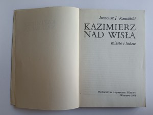Kaminski Ireneusz, Kazimierz nad Wisłą, Artistic and Film Publishers 1983