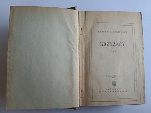 Sienkiewicz Henryk, KRZYŻACY Państwowy Instytut Wydawniczy 1947, prvé vydanie