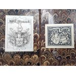 C. Bidermann - Historia Niemiec 1815 -1871, Breslau 1891 [Z Biblioteki rodziny Bismarck w Warcinie, Exlibris Grafa Wilhelma (Bill) von Bismarck-Schönhausen i Exlibris ostatniej mieszkanki pałacu w Warcinie - Exlibris Sybille Bismarck z d. v. Arnim]