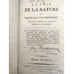 La Voix de la Nature ou Traite des Gouvernemens - T. I-II - Vienne 1807