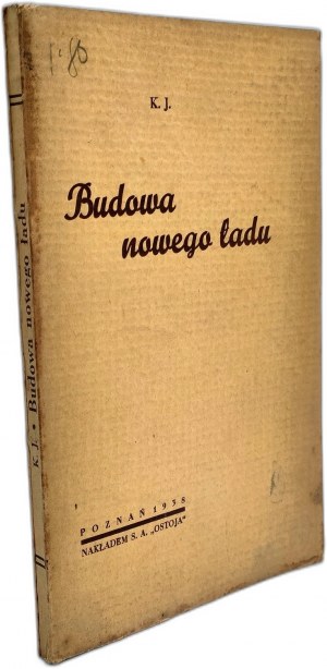 Klemens Jędrzejewski - Budowa nowego ładu - Poznań 1938 [ Endecja ].