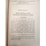 Witkowski S. - Lekarz Mikołaj z Polski - nowoodkryty pisarz łaciński XIII wieku - Kraków 1919
