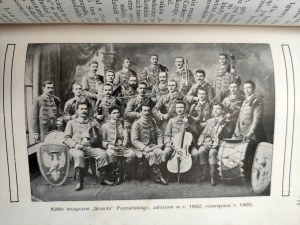 Silver Book of the Poznań Falcon 1886 - 1911 - Poznań 1911 [ Issued by the Falcon Gymnastic Society in Poznań], numerous photos, maps, engravings, advertisements