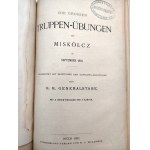 Streffleurs (Österreichische) Militärische Zeitschrift - Wien 1881 - Austriacki magazyn wojskowy, Wiedeń 1881 [ Pieczęcie Centralnej Biblioteki Wojskowej Wojska Polskiego, mapy]