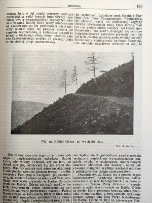 Wierchy - a yearbook dedicated to the mountains and highlanders - yearbook 8 - Krakow 1930