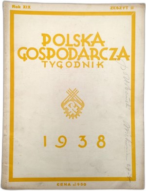 Polska Gospodarcza - a weekly magazine of the second year, Warsaw 1938