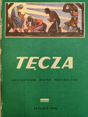 Rainbow - illustrated monthly magazine- complete annual - Poznań 1936 [ Stanisław Szukalski].