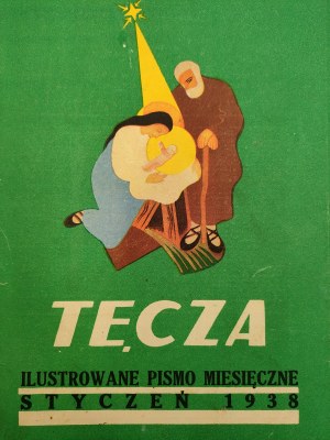 Rainbow - illustrated monthly magazine- complete annual - Poznań 1938 [ Artus Court, Masonry, Tatra Museum].