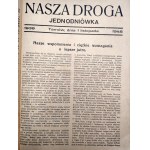 Nasza Droga - Jednodniówka - Tarnów 1 Listopada 1946
