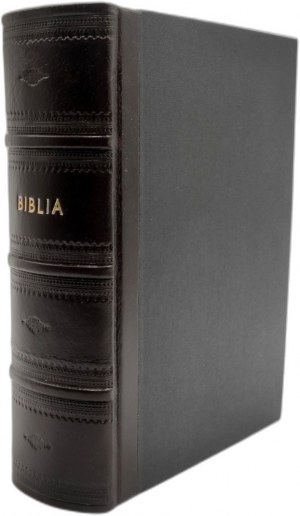Jakóba Wujka's Bible - Biblia to jest Księga Starego i Nowego Testamentu - Leipzig 1846 [ over 300 woodcuts, 2nd edition].