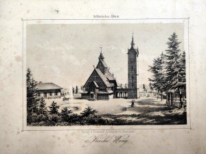 Graphic - Wang Temple - 19th century [ intaglio] , Kirche Wang