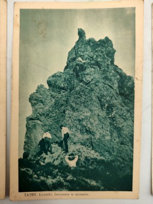 Collection de 7 cartes postales - les Tatras et Babia Góra 1930s/50s