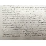 Wyciąg z akt urodzenia - Gubernia Augustowska, Powiat Łomżyński, - Łomża 1882