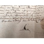 Zbiór 8 listów z XVIII i XIX wieku - Opole - Prudnik, Brzeg [ Pieczęcie lakowe]