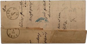 Letter with the stamp Tarnowskie Góry - Tarnowitz - 1878