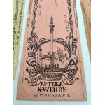 Pięć recept z Apteki K. Wendy w Warszawie [ul. Krakowskie Przedmieście 45], Warszawa 1922/27