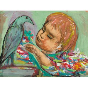 Josef Presser, Girl with a Bird