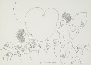 Jan Dobkowski (b. 1942 Lomza), Erotic Composition, 1995