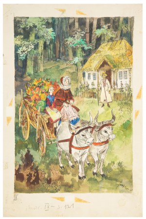 Jan Marcin Szancer (1902 Krakov-1973 Varšava), Ilustrace ke knize Ewy Szelburg-Zarembiny 