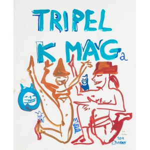 Edward Dwurnik (1943 Radzymin - 2018 Warsaw), Tripel K MAG, 2011