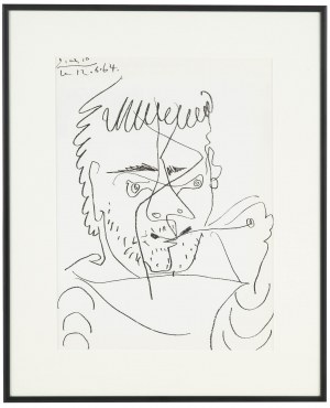 Pablo Picasso (1881 Malaga - 1973 Mougins), Palacz, 1964