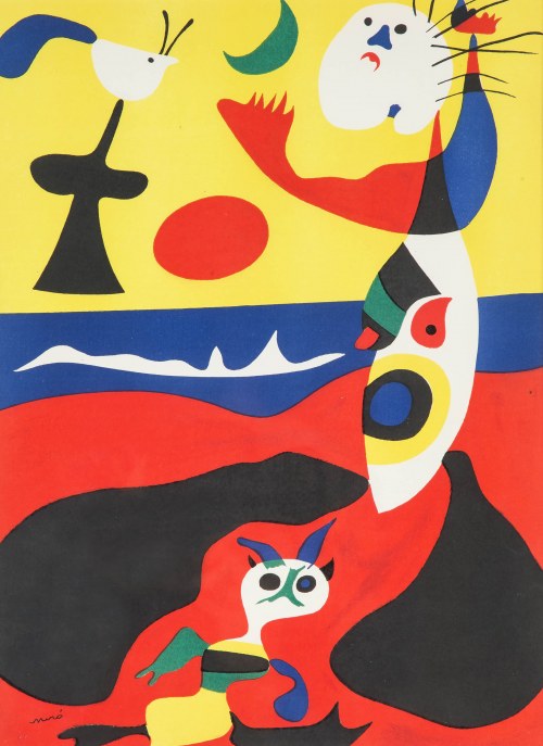 Joan Miró (1893 Barcelona - 1983 Palma de Mallorca), Lato, 1938