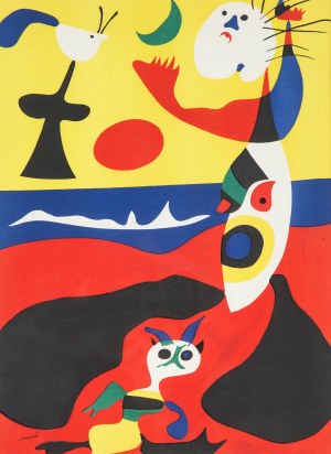 Joan Miró (1893 Barcelone - 1983 Palma de Majorque), Été, 1938