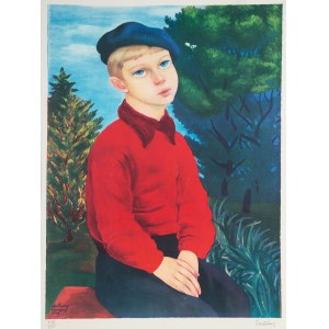 Mojżesz Kisling (1891 Kraków - 1953 Sanary-sur-Mer), Chłopiec w berecie