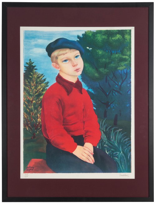 Mojżesz Kisling (1891 Kraków - 1953 Sanary-sur-Mer), Chłopiec w berecie