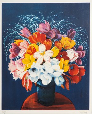 Moses Kisling (1891 Cracovie - 1953 Sanary-sur-Mer), Fleurs