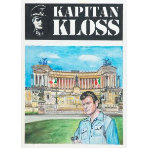 Tomasz Włodarczyk (né en 1962 à Varsovie), couverture de la bande dessinée Captain Kloss, Malavita, 2021.