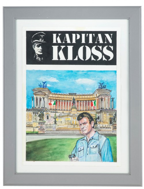 Tomasz Włodarczyk (ur. 1962 Warszawa), Okładka do komiksu Kapitan Kloss, Malavita, 2021