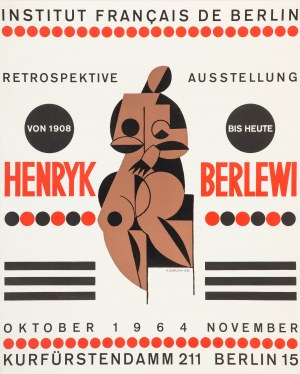 Henryk Berlewi (1894 Warszawa - 1967 Paryż), Retrospective Ausstellung, 1922