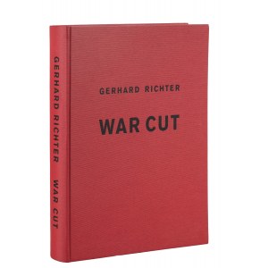 Gerhard Richter (né en 1932), livre d'art War Cut de Gerhard Richter, 2004