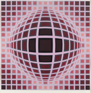 Victor Vasarely (1908 Pécs - 1997 Paryż), Bez tytułu