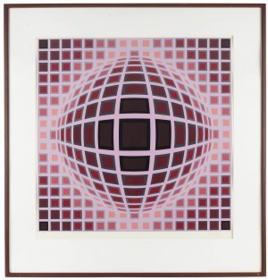 Victor Vasarely (1908 Pécs - 1997 Paryż), Bez tytułu