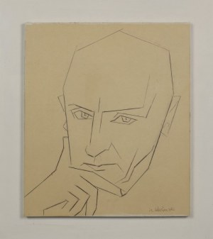 Henryk STAŻEWSKI (1894-1988), Selbstporträt, 1948 / 1980