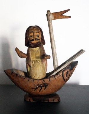 Adam Zegadło, Der heilige Petrus in einem Boot