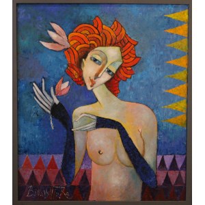 Jan Bonawentura Ostrowski, Nudo con fiore