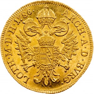 Giuseppe II., 1 Dukat 1786, A