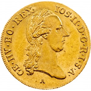 Jozef II., 1. dukát 1787, A