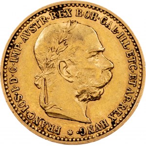 František Jozef I., 10 korún 1896, Viedeň