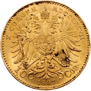 Franz Joseph I., 10 Kronen 1897, Vídeň