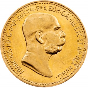 František Josef I., 10 korun 1848-1908, Vídeň
