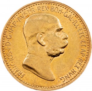 François-Joseph Ier, 10 couronnes 1909, Vienne
