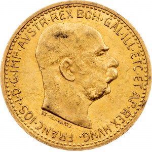 Franciszek Józef I, 10 koron 1910, Wiedeń