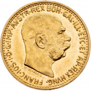 François-Joseph Ier, 10 couronnes 1911, Vienne
