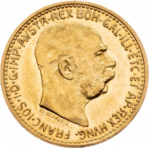 François-Joseph Ier, 10 couronnes 1911, Vienne