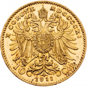Franz Joseph I., 10 Kronen 1911, Vienna