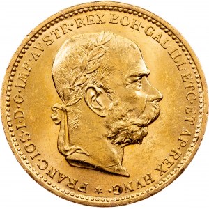 Franciszek Józef I, 20 koron 1896, Wiedeń